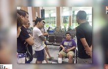 “แจ็ค แฟนฉัน” ลุยงานต่อ หลังเกิดอุบัติเหตุเย็บ 30 เข็ม