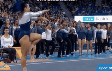 ลีลายิมนาสติกสะท้านฟลอร์