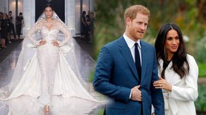 เจ้าชายแฮร์รี่จัดเต็ม! ชุดแต่งงาน เมแกน สวยระยับ งานปักมือจากแบรนด์หรู ราคา 4.3 ล้านบาท