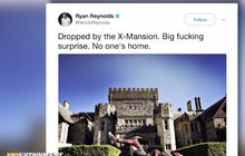 ชาวเน็ตฮือฮา “ไรอัน เรย์โนลด์” เยี่ยมคฤหาสน์ X ในกองถ่าย Deadpool 2