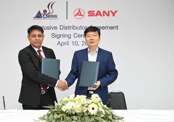 SANY ลงนามความร่วมมือ แต่งตั้ง ABSS เป็น Exclusive Distributor รุกตลาดโลจิสติกส์ในไทยและอาเชี่ยนด้วยมาตรฐานระดับโลก