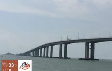 จีนเปิดสะพานยาวสุดในโลกข้ามปากแม่น้ำไข่มุก