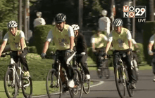 นายกฯ นำคณะครม.ซ้อมปั่นเพื่อพ่อ