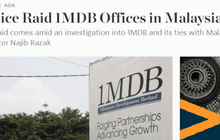 สิงคโปร์อายัด 2 บัญชีโยงปมฉาว 1MDB
