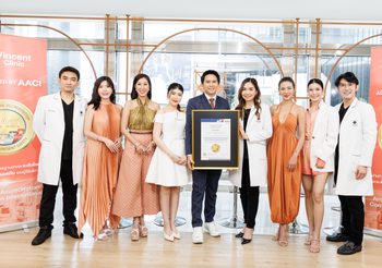 เหล่าเซเลบร่วมยินดี วินเซนต์ คลินิก ผ่านการรับรองมาตรฐานสากล AACI ระดับโลก ตอกย้ำความเป็นผู้นำด้านศัลยกรรมเสริมความงามมาตรฐานระดับสากล