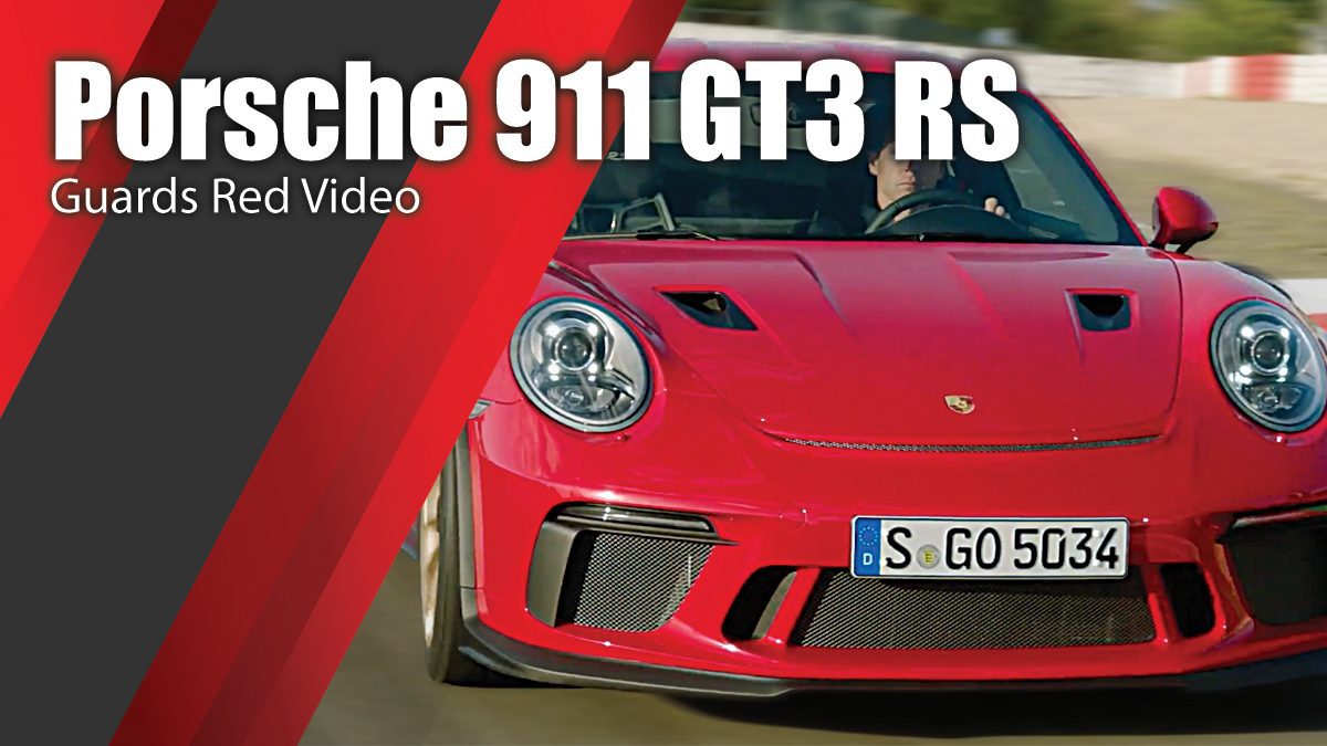Porsche 911 GT3 RS - Guards Red Video