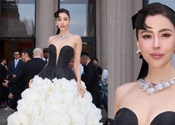 ศรีริต้า เจนเซ่น ณรงค์เดช สวยฟาดระดับโลก! ตัวแทนประเทศไทยคนแรก ร่วมงาน Blue Book New York ในฐานะ House Ambassador ของ Tiffany & Co. High Jewelry