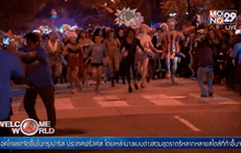 แข่งขันวิ่งส้นสูงประจำปีในสหรัฐฯ