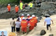 จีนเผชิญพายุฝนและทอร์นาโด