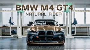 BMW M4 GT4 รถแข่งที่ใช้เส้นใยธรรมชาติมากที่สุดเท่าที่เคยผลิตมา￼