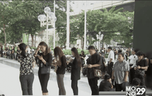 ประชาชนแลกธนบัตรที่ระลึกร.9