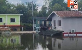 เตือนน้ำท่วมฉับพลันจากพายุบัวลอย ระนอง–พังงาเฝ้าระวัง