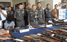 ผบช.ภ.7 แถลงผลการกวาดล้างอาชญากรรมครั้งใหญ่