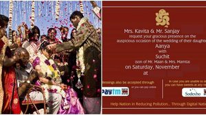 คู่บ่าวสาวไอเดียล้ำ! ชวนแขก ‘ใส่ซองแต่งงาน’ ผ่านระบบดิจิตอล โอนได้เลยนะจ๊ะนายจ๋าาา