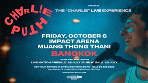 ชาร์ลี พุท กลับมาแล้วในรอบ 5 ปี! กับ ‘Charlie Puth Presents The “Charlie” Live Experience Bangkok’