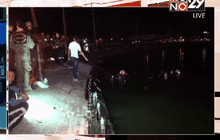 รถยนต์พุ่งตกทะเลสาบเมืองทอง เสียชีวิต 1 ราย