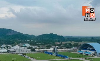 ตร.ค้นอาคาร 5 ชั้น สนามฟุตบอลมูลนิธิใจฟ้า หาหลักฐานคดี “หลวงพ่ออลงกต”