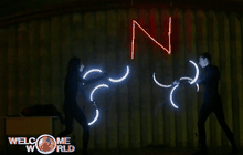 การแสดงเล่นกับไฟในเบลารุส