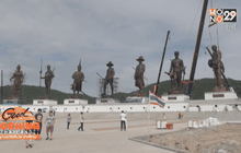 เร่งตกแต่งพระบรมราชานุสาวรีย์บูรพกษัตริย์