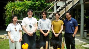 ฤกษ์ดี “เจฟ – ณิชา” นำทีมบวงสรวง “My Chef in Crime (เหตุเกิดที่คุณเชฟ)” พร้อมแท็กทีมเปิดครัวล่าคดี