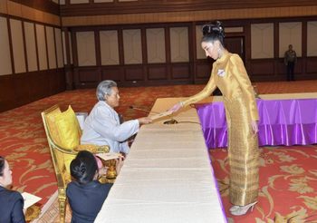 “ฮันนี่- ณภัค” ปลาบปลื้ม เข้าเฝ้า สมเด็จพระกนิษฐาธิราชเจ้าฯ