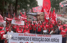 ประท้วงต่อต้านการถอดถอนผู้นำบราซิล