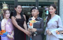 เปิ้ล ไอริณ นำทีมนักแสดง รณรงค์เมาไม่ขับช่วงสงกรานต์