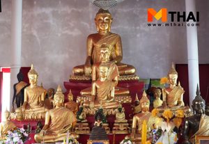 ชมโบราณสถาน กราบหลวงพ่อจำลอง วัดเจดีย์แดง อยุธยา
