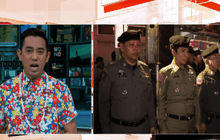 ตำรวจปล่อยแถวกวาดล้างอาชญากรรม