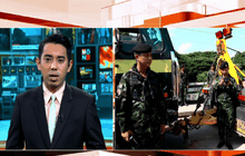 ตรวจรถบรรทุกพุ่งชนด่านแม่สอด