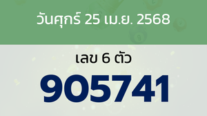หวยลาว งวดวันศุกร์ 25 เมษายน 2568