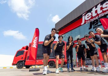 เจ็ทส์ ฟิตเนส เปิดตัว Jetts Lucky Truck ส่งเสริมคนรุ่นใหม่สนใจออกกำลังกาย-ใส่ใจสุขภาพ