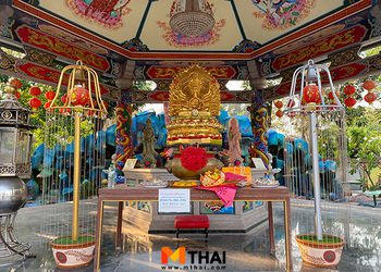 ขอพรสุขภาพ โชคลาภ วิหารเจ้าแม่กวนอิม ริมแม่น้ำแควใหญ่ จ.กาญจนบุรี