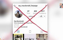 “เรย์ แมคโดนัลด์” ฉุน! มิจฉาชีพปลอม IG หลอกเงิน