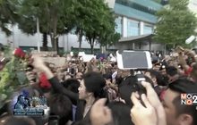 “ยิ่งลักษณ์” เดินทางถึงศาลเพื่อแถลงปิดคดีจำนำข้าว