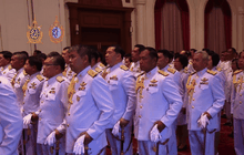 พิธีถวายสัตย์เข้ารับตำแหน่งตุลาการศาลทหาร