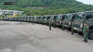 กองทัพบก จัดรถ 3,700 คัน เตรียมสนับสนุนการขนส่งสินค้า