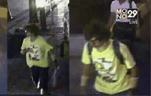 ตำรวจตามล่าผู้ต้องสงสัยชายเสื้อเหลือง