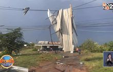 นาทีพายุพัดถล่มพิษณุโลก