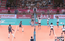 นักตบสาวไทยชนะอิตาลี 3-2 เซต