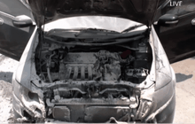 ไฟไหม้รถยนต์ปริศนา จ. ชัยนาท