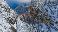 Bernina Express เส้นทางรถไฟสายโรแมนติก สวยที่สุดในยุโรป!
