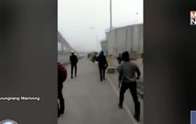 คนงานโรงไฟฟ้าหงสาหนีตายแผ่นดินไหว