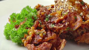 สูตร ปูนิ่มทอดซอสพริก อร่อยทั้งตัวตั้งแต่ก้ามยันกระดอง