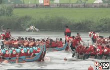 แข่งพายเรือมังกรในไต้หวัน
