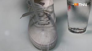 เจ๋งอ่ะ!! เปลี่ยนรองเท้าผ้าใบ ธรรมด๊า…ธรรมดา ให้กันน้ำได้