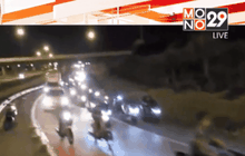 จับวัยรุ่นแข่งรถจักรยานยนต์  จ.ชลบุรี