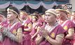 คนมวยบวงสรวงไหว้ครูเนื่องในวันมวยไทย
