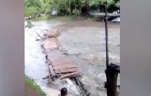 น้ำป่าไหลหลากพัดสะพานขาด ที่จ.เชียงใหม่