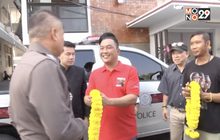 ชายเมากร่างด่าตำรวจโคราชเข้ารับทราบข้อกล่าวหา